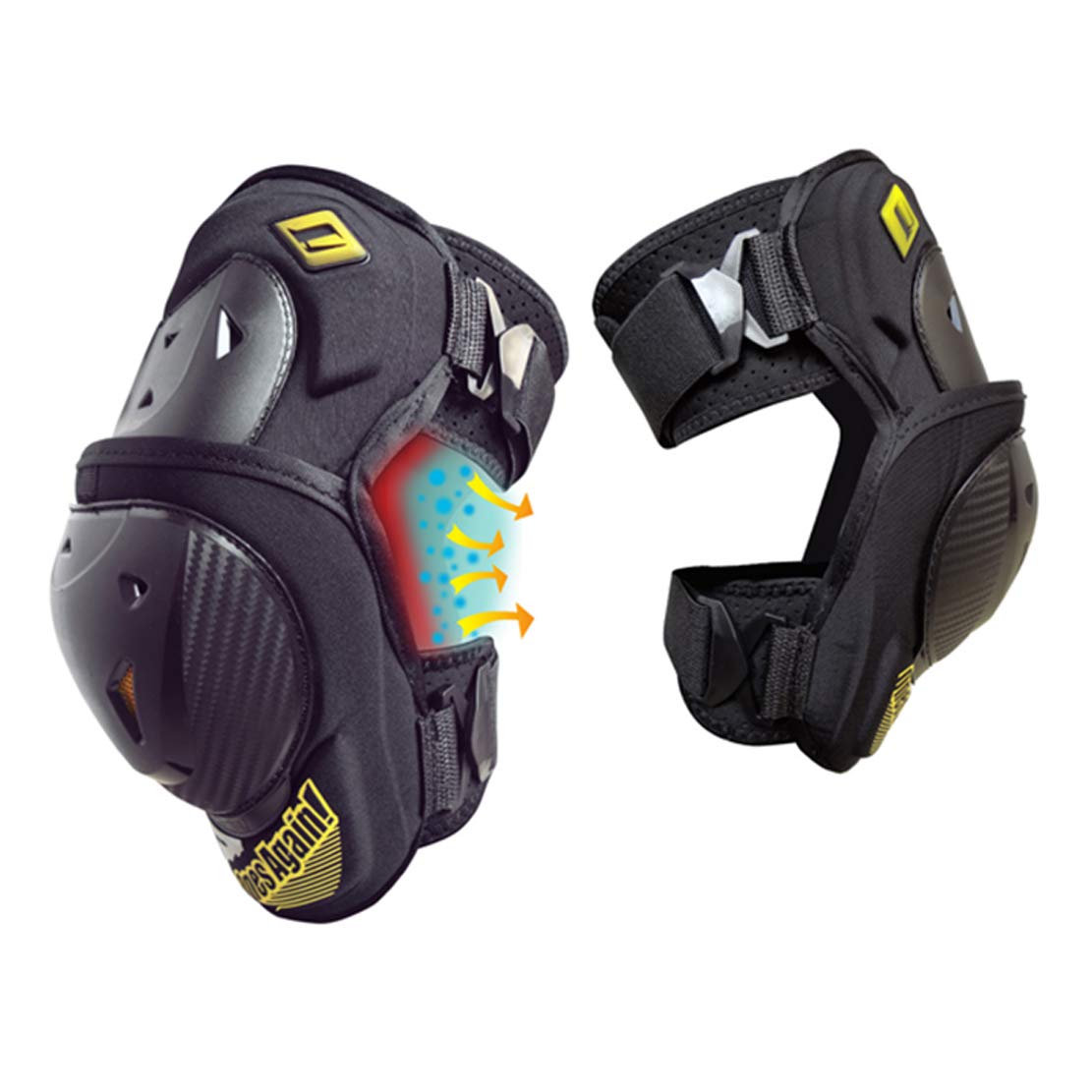 AKT Ginocchiere per Moto Equipaggiamento Protettivo per Ciclismo Antivento E Anticaduta Protezione della Protezione del Ginocchio per All'Aperto Motocross Sciare da Corsa