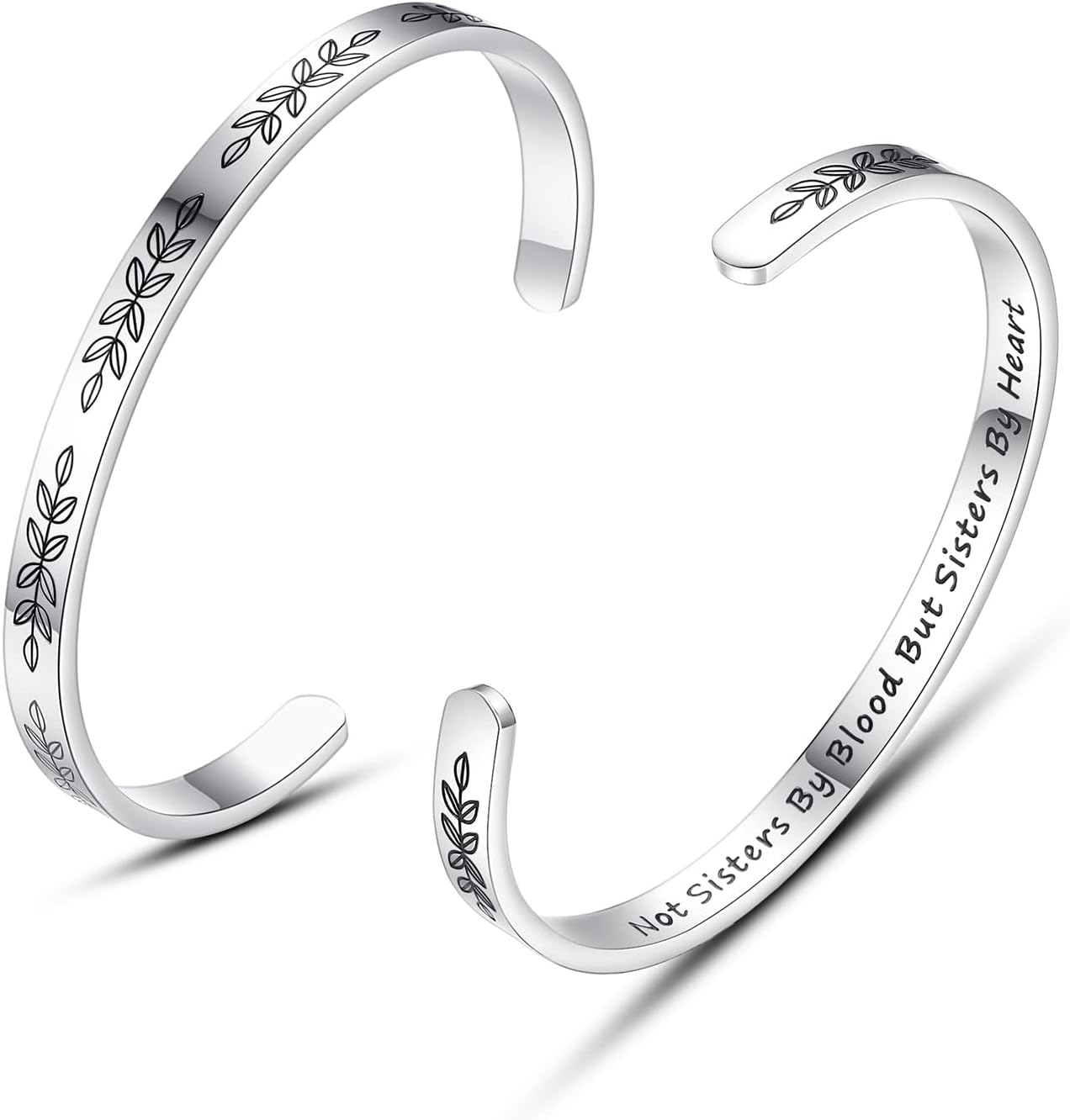 TONY & SANDYCuff Bracelets for Women Teen Girls Best Friend Sister Mom Daughter Granddaughter Easter Birthday Mother's Day Christmas Stocking Stuffers for Teen Girls Women Jewelry