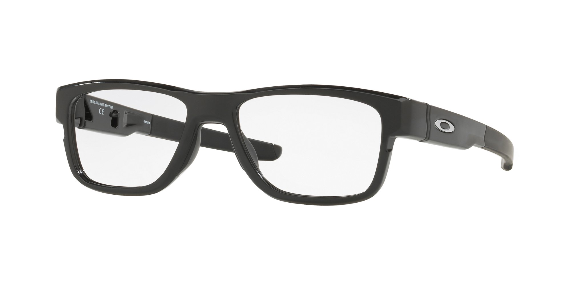 Oakley OX8132-0152 CROSSRANGE SWITCH Eyeglasses Polished Black 52mm