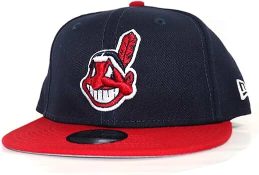 MLB Indians team 90’s cap Cleveland Indians 90's Wahoo 1997 World Series New Era