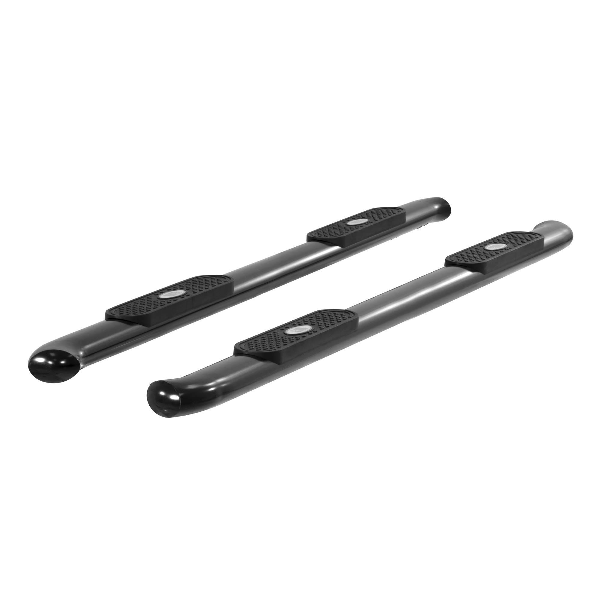 ARIES S223043 4-Inch Oval Black Steel Nerf Bars, Select Ford F-150, Lightning, F-250, F-350, F-450, F-550 Super Duty