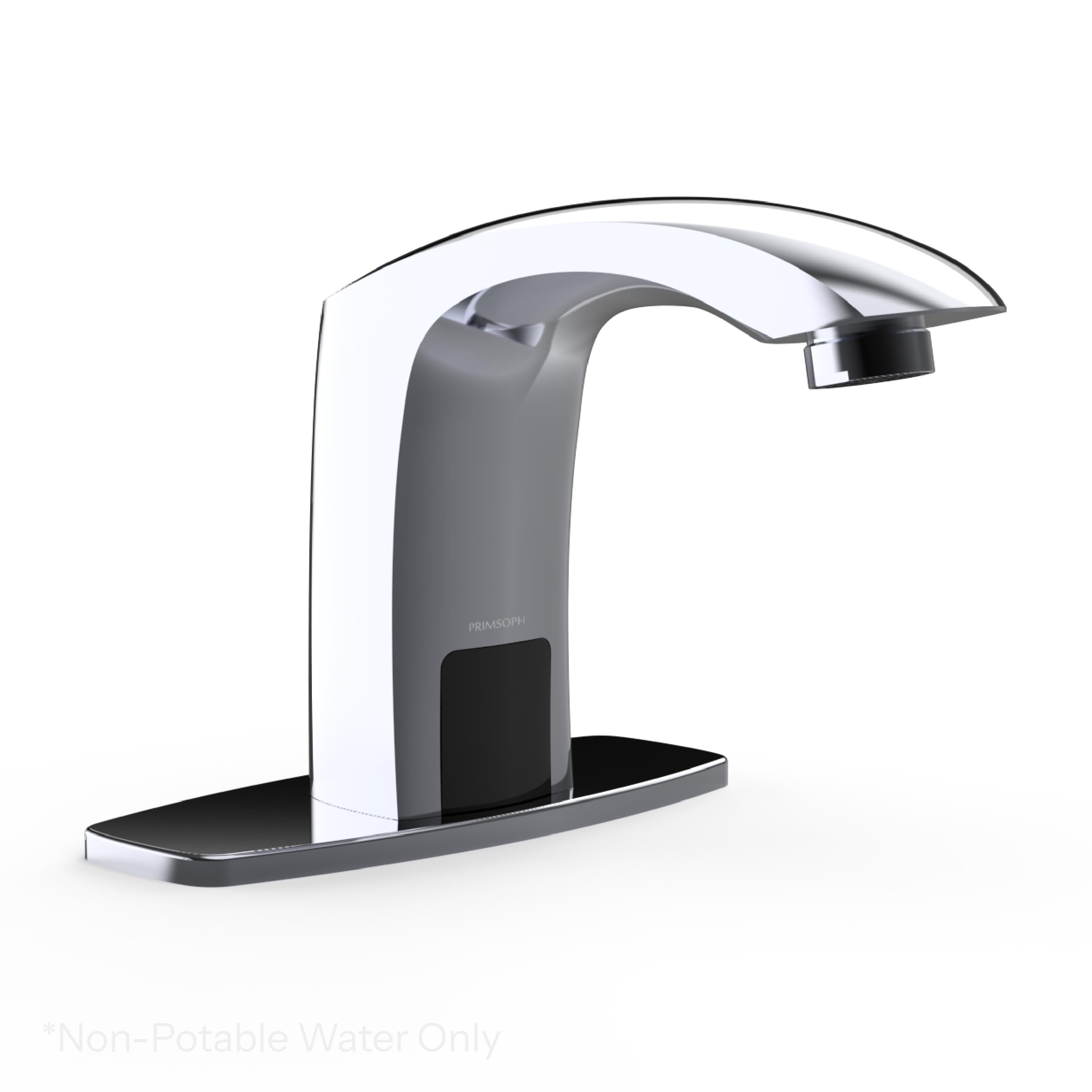 Commercial Hands Washing Touchless Faucet Non-Potable Water Only Chrome