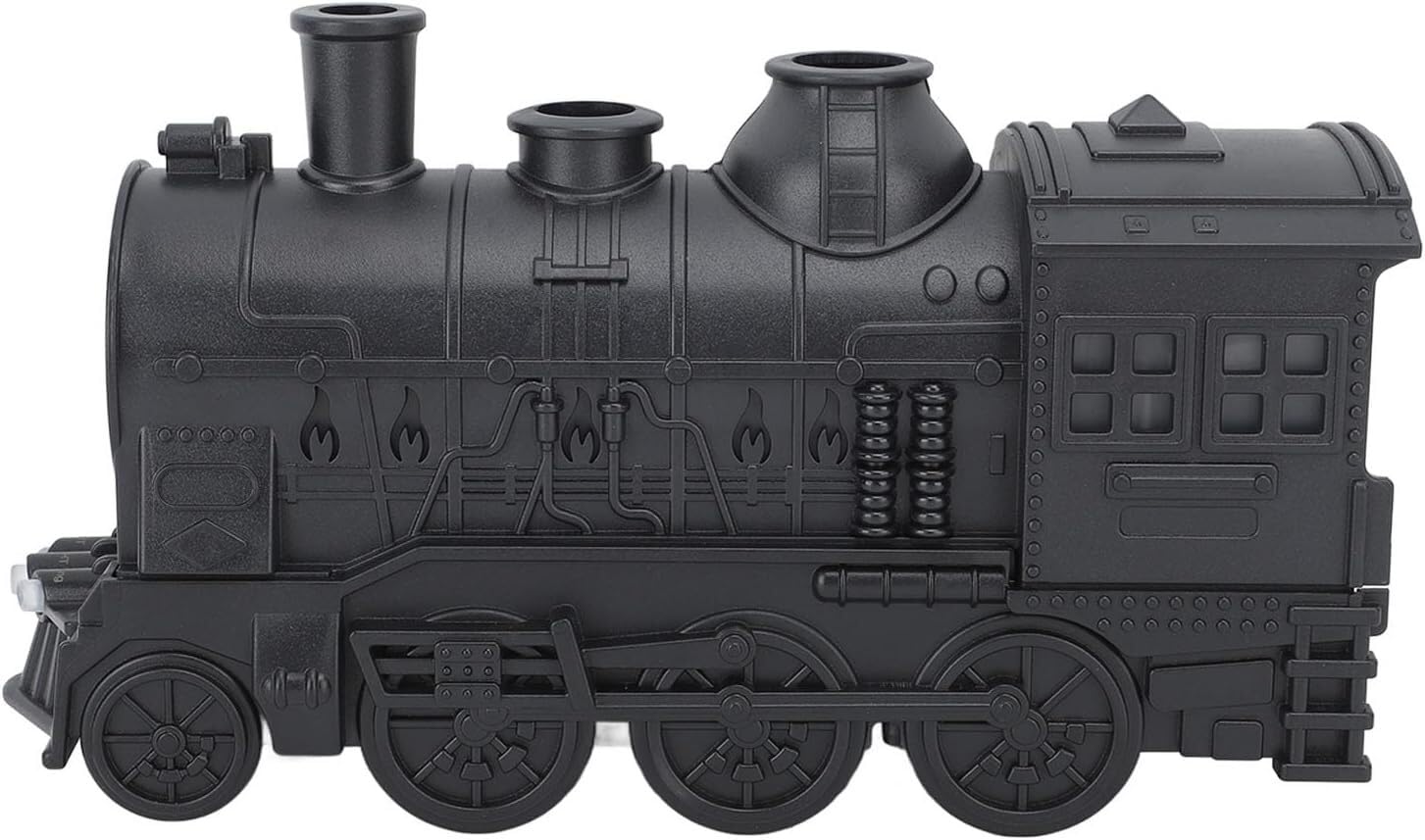 Umidificatore a Nebbia Fredda, diffusore di Oli Essenziali a Forma di Treno con Telecomando for Ufficio