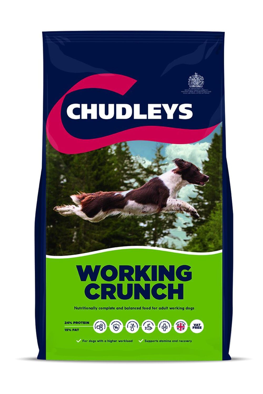 Chudleys Working Crunch Complete Dry Dog Food - Joint Care, 14 kg