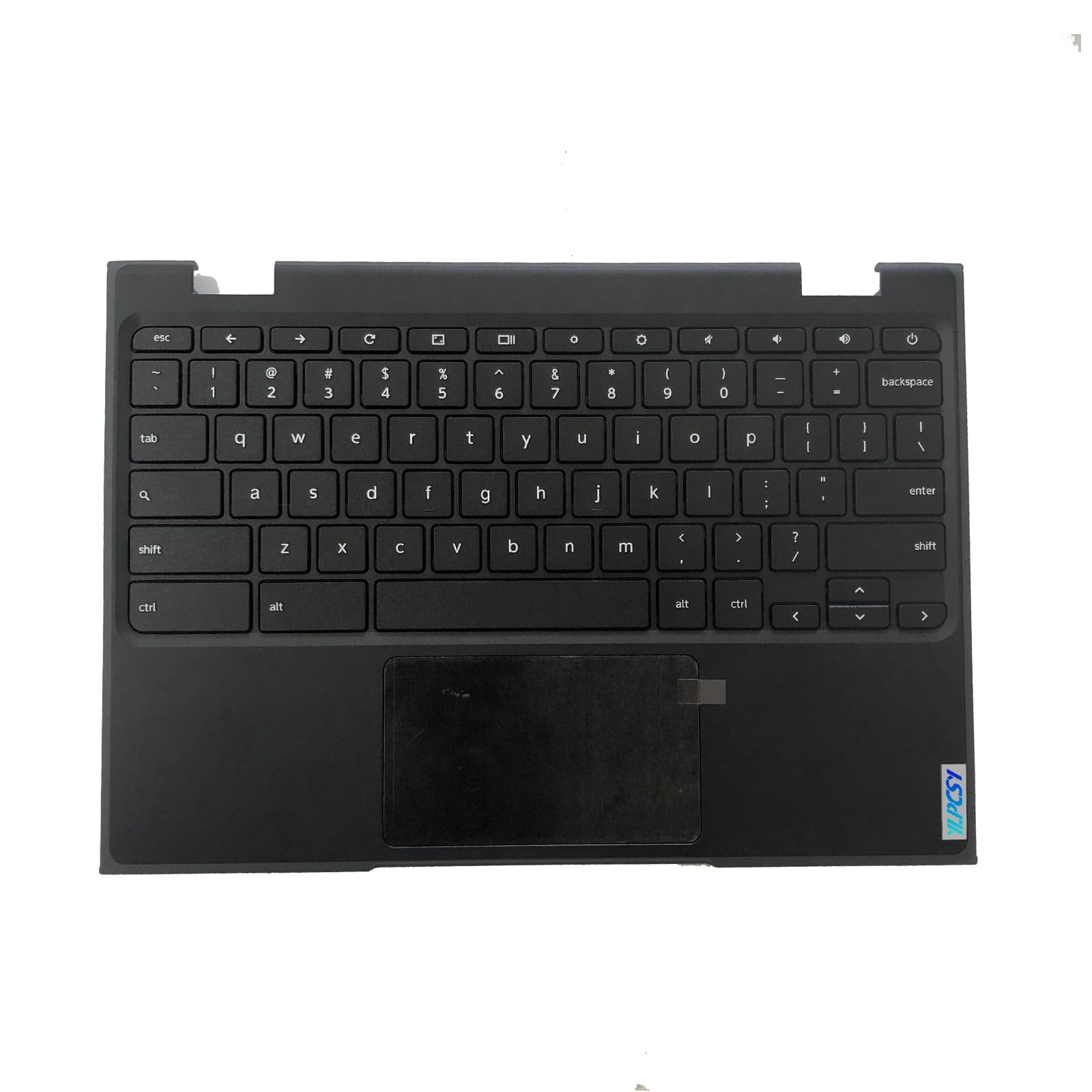 Replacement for Lenovo 100e Chromebook 2nd Gen MTK 2 82Q3 Laptop Upper Top Cover Case Palmrest US Keyboard Touchpad Assembly Part 5CB1E21835