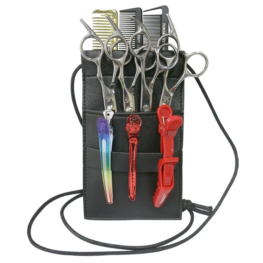 Borsa per Forbici da Parrucchiere Kit da barbiere e parrucchiere, forbici, marsupio per Salone