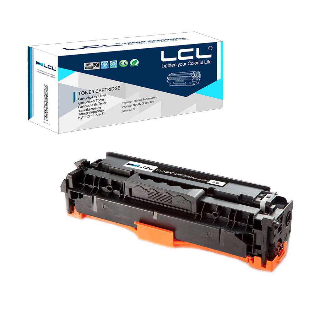LCLRemanufactured 305X 305A CE410X CE410A 304A CC530A 4000pages (1-pack 1Black) Toner Replacement for HP Laserjet Enterprise 300 color M351 300 color M375nw 400 color M451nw M451dn M451dw