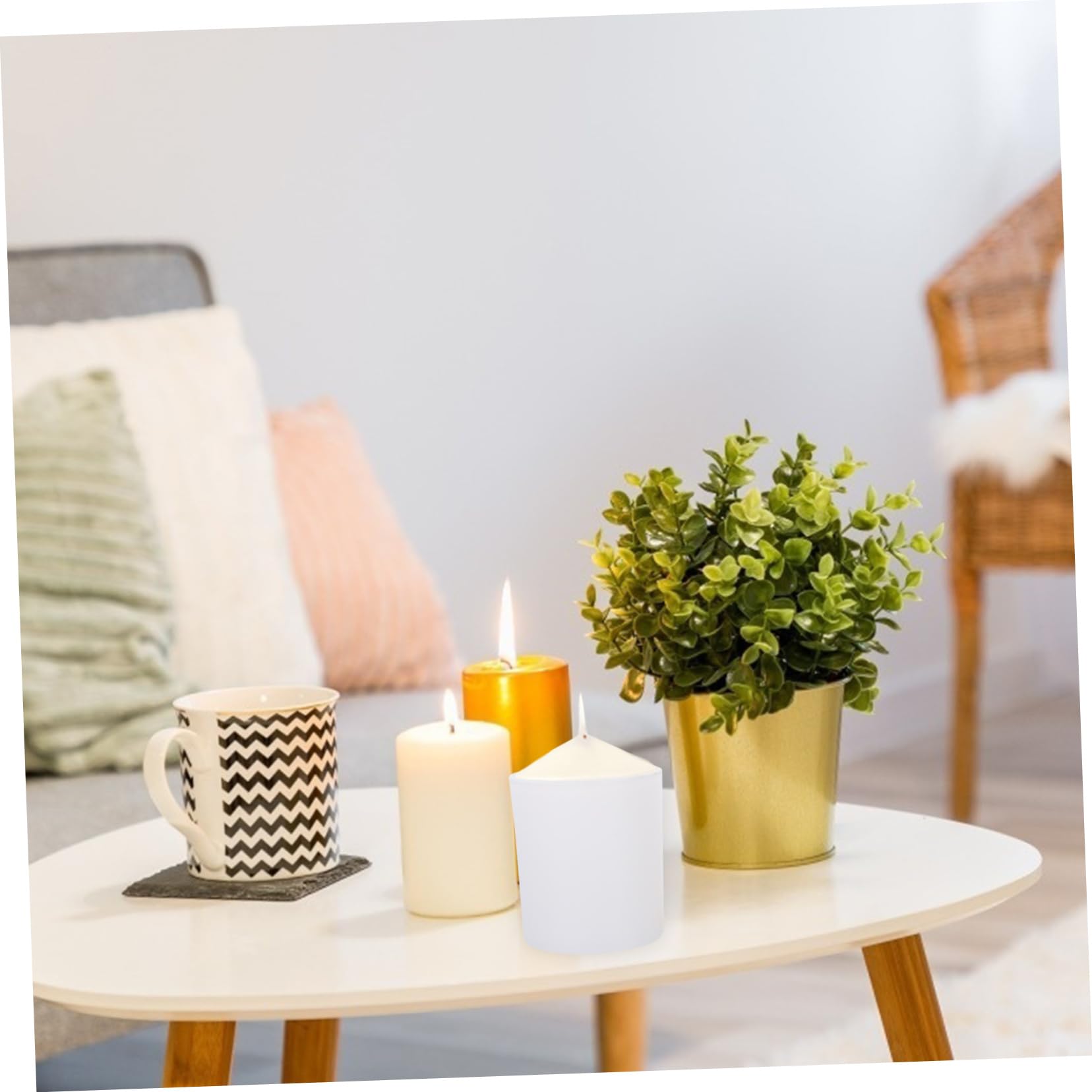 DECORNIJIA 4 Zestawy Świec Zapachowych Pojemniki Na Wosk Do Topienia Świece Słoiki Małe Puszki Z Pokrywkami Puszki Do Robienia Świec Okrągły Pusty Słoik Słoik Na Olejki Eteryczne