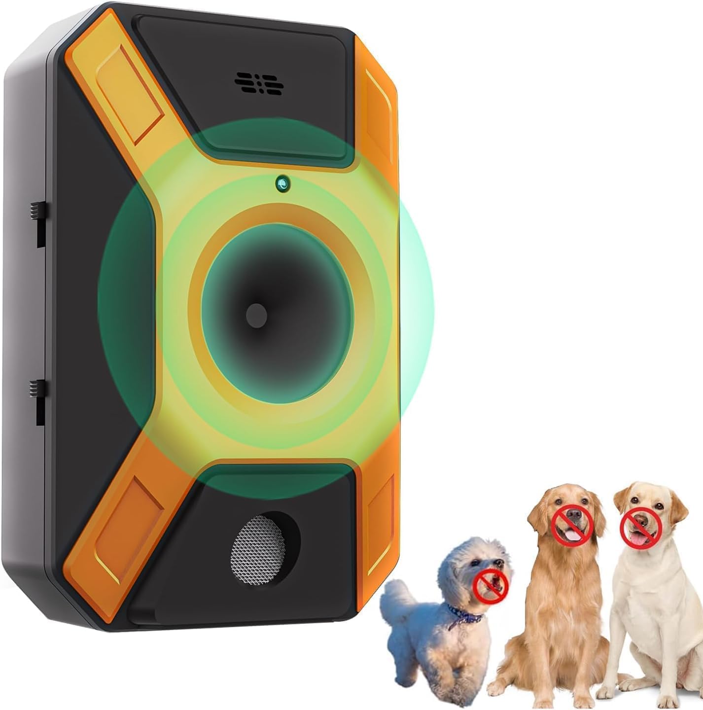Silbato ultrasónico para perros, 3 niveles ajustables, frecuencia anti aboiement pour chien, silbato ultrasónico para perros interiores y exteriores, antiladridos + perros grandes y medianos
