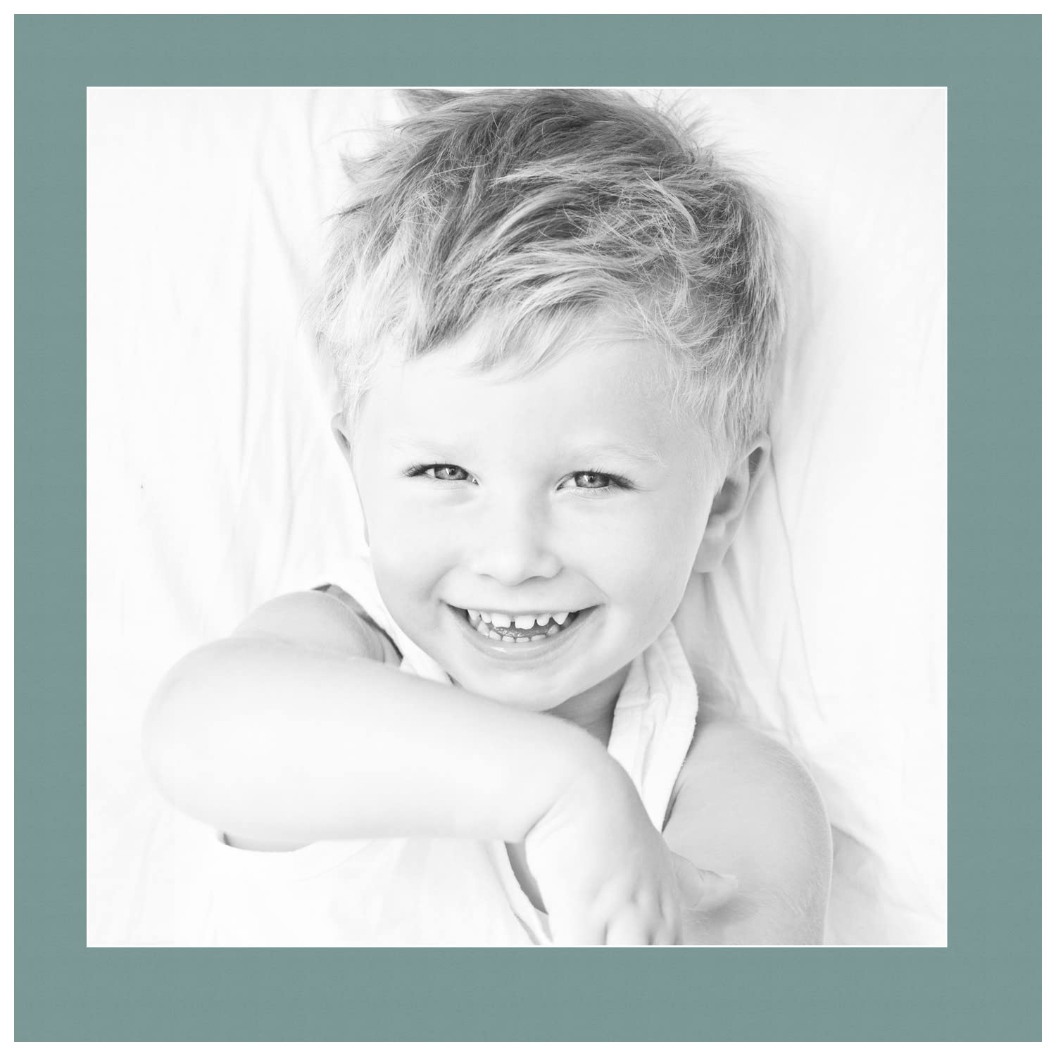 20x20 Splash / Nile Green Custom Mat for Picture Frame with 16x16 opening size (Mat Only, Frame NOT Included)