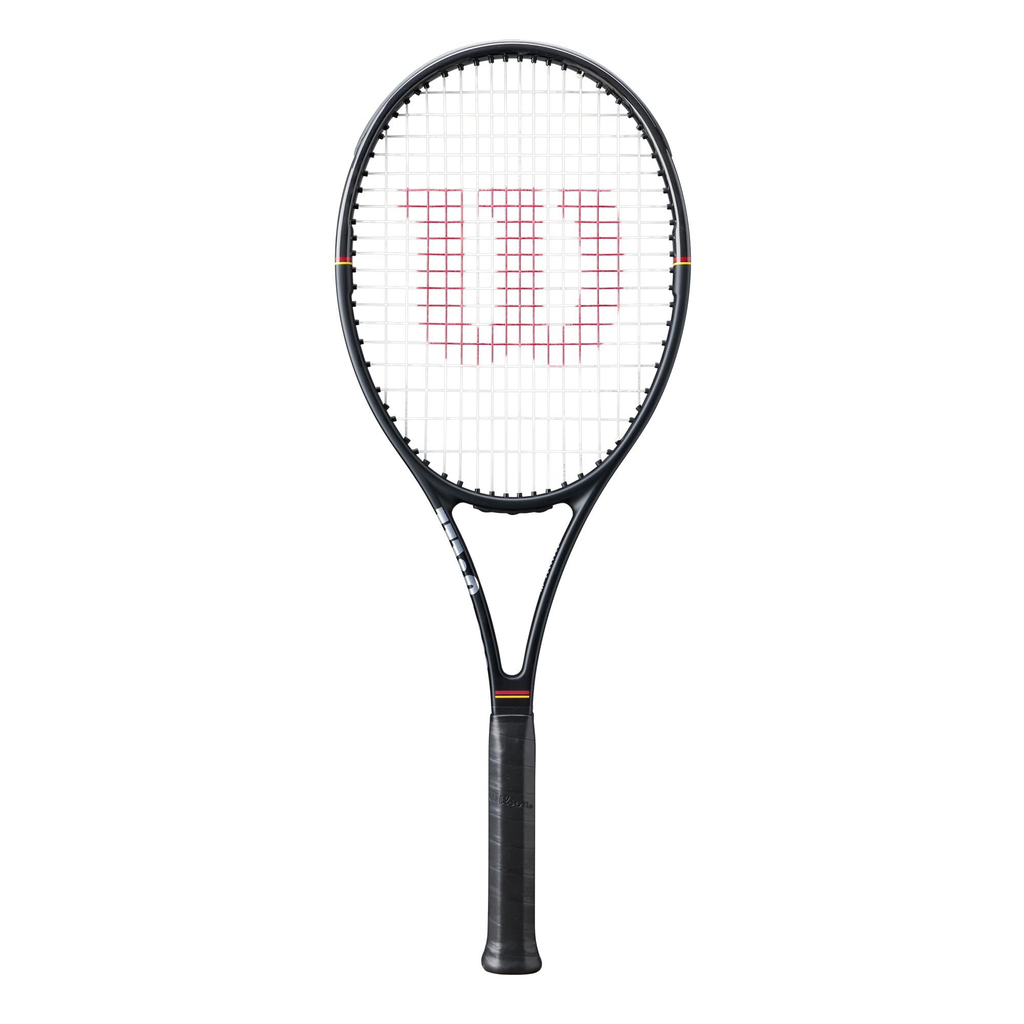 Wilson Pro Staff 97 Classic Adult Performance Tennis Rackets - Strung with Sensation 16 Natural at Mid Range Tension