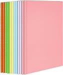 24 Pack A5 Blank Notebooks Bulk, 8.5x5.5" Blank Journals Bulk 60 Pages(30 Sheets) Kraft Small Sketchbook Drawing Notebook for Kids Students Office School Travel Writing (Brown)