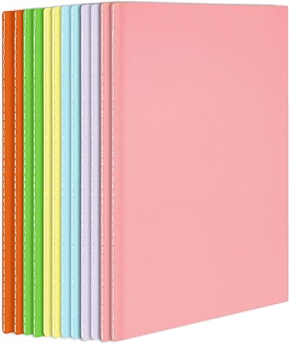 Paquete de 12 libros en blanco para niños - 5.5" x 8.3", 60 páginas - Diarios pequeños al por mayor, cuadernos para niñas para dibujar y escribir,
