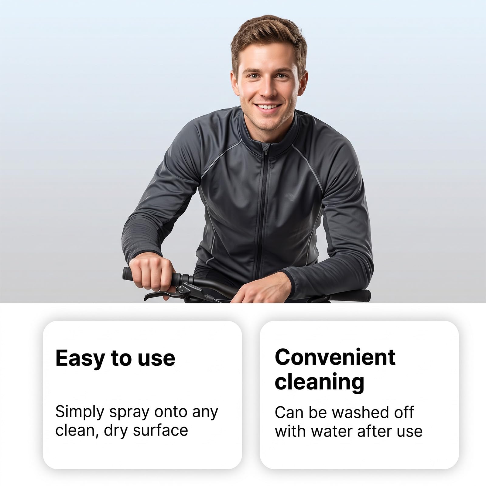 Nachtreflektierende Sprühfarbe für den Radsport, kleiner Farbsprüher (5PCS)