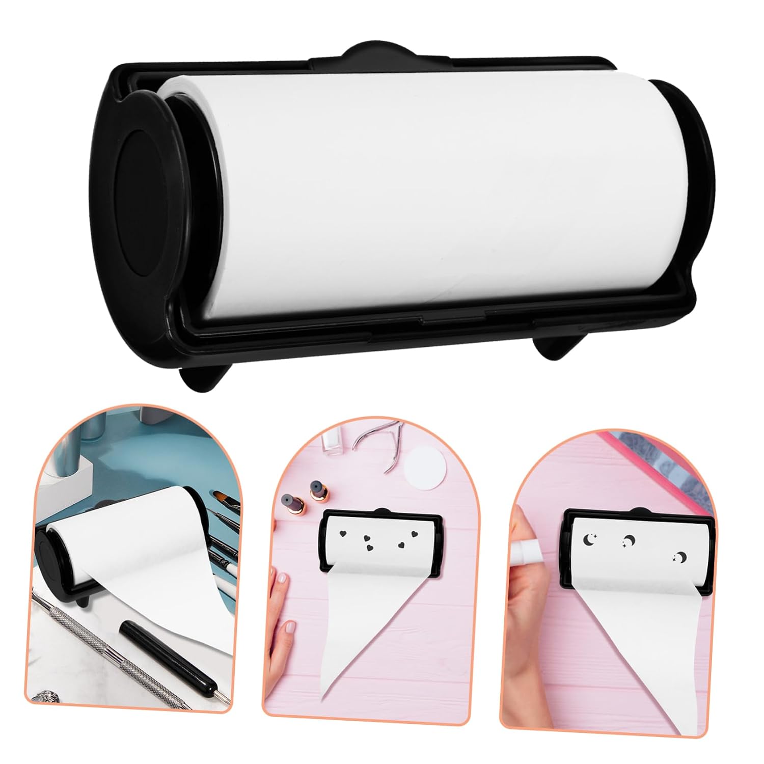 CALLARON Nail Stamper Oil Remover Sheet Multi-use Nail Art Oil Absorbing Paper Portable