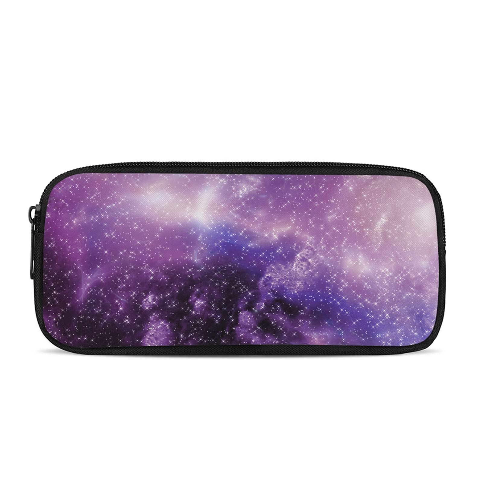 Kuiaobaty Galaxy Printed Pencil Case for Girl Colorful Pencil Pouch School Office Supplies Storage Pouch Pen Case — image 1