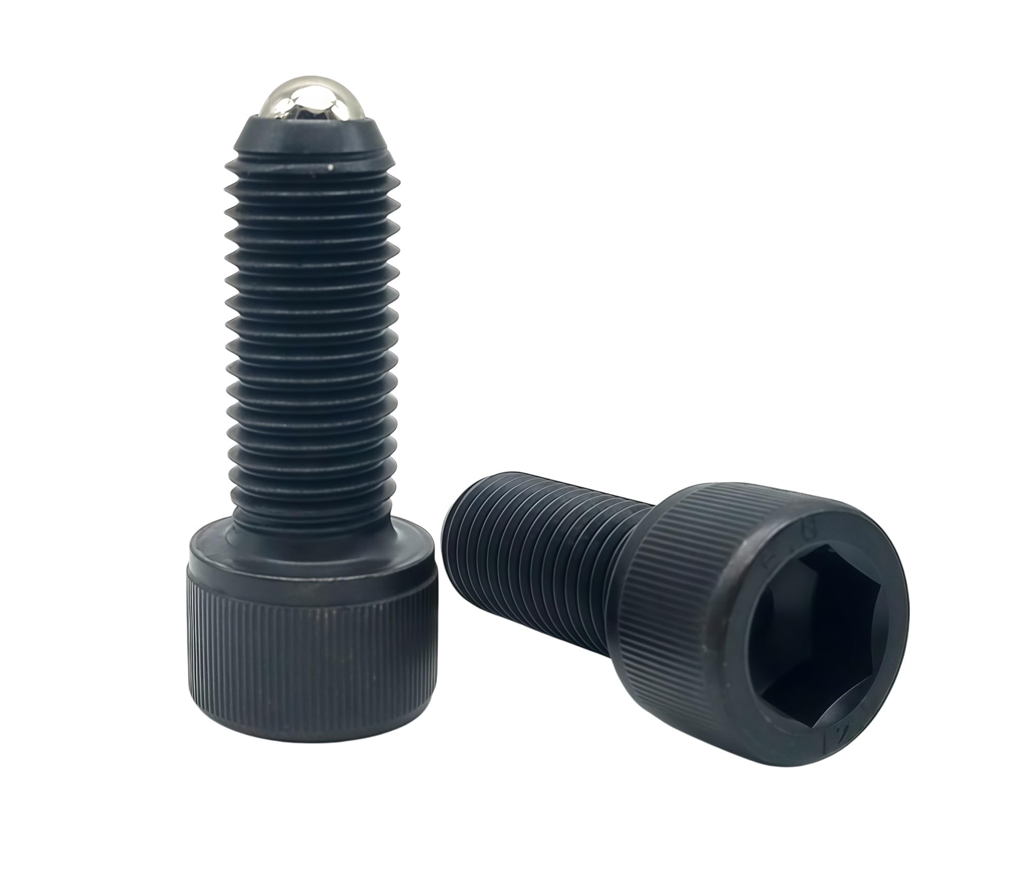 Sechskant-Federkolbenschraube, M4-M12 Kugelkopf-Stellschrauben legiertem Stahl A059 for die Positionierung und Verriegelung von Maschinenvorrichtungen(M5x35-30 pieces)