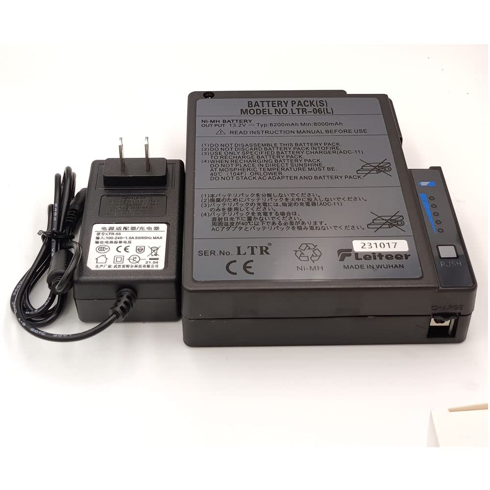 LTR-06 Battery Pack with Charger for Fujikura FSM-50SFSM-50R LTR-06(L) Battery 8200mAh