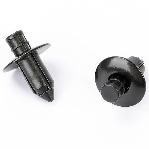 Miniatura 2 de OAUTOO 20 unids 0.276 in parachoques delantero y trasero clip de retención tipo empuje 909140062 para Subaru Ascent BRZ Crosstrek Forester Impreza