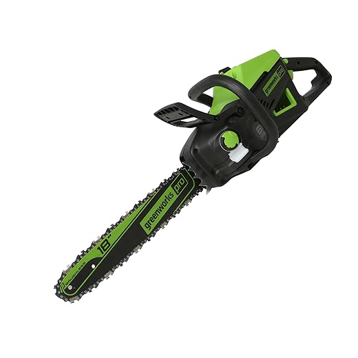 Greenworks 60V 18" Brushless Cordless Chainsaw,(Tool Only)