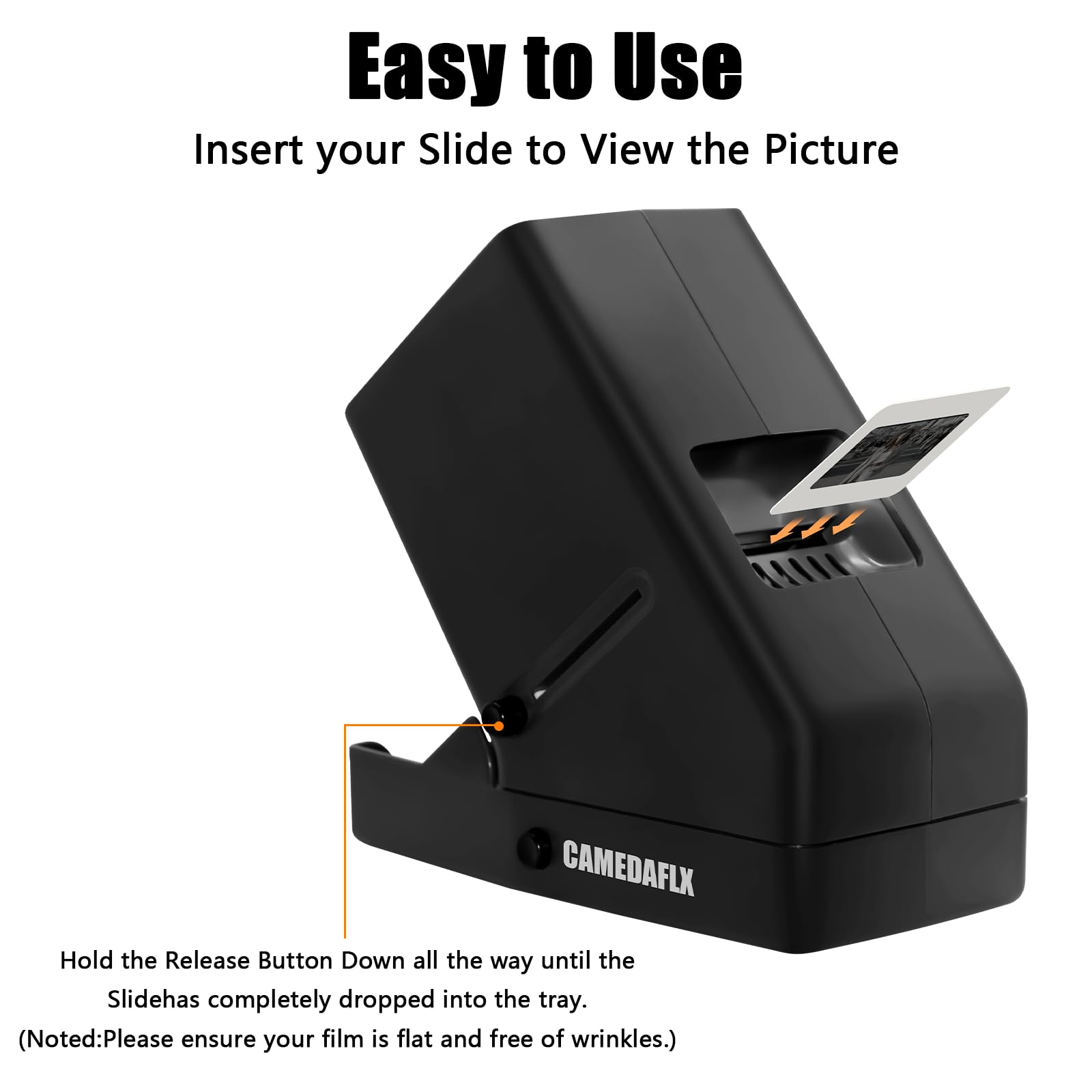 Amazon.com: CAMEDAFLX SV-3 35mm Slide & Film Viewer-Slide Viewer