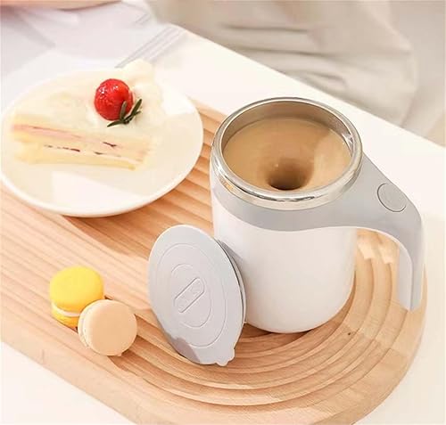 Miniatura 2 de Taza de café autoagitable, taza magnética automática para oficina, té, chocolate caliente, regalos navideños con leche para los amantes del café, 13