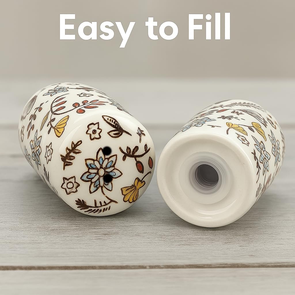 Amazon.com: Country Floral Salt and Pepper Shakers, Unique Flower