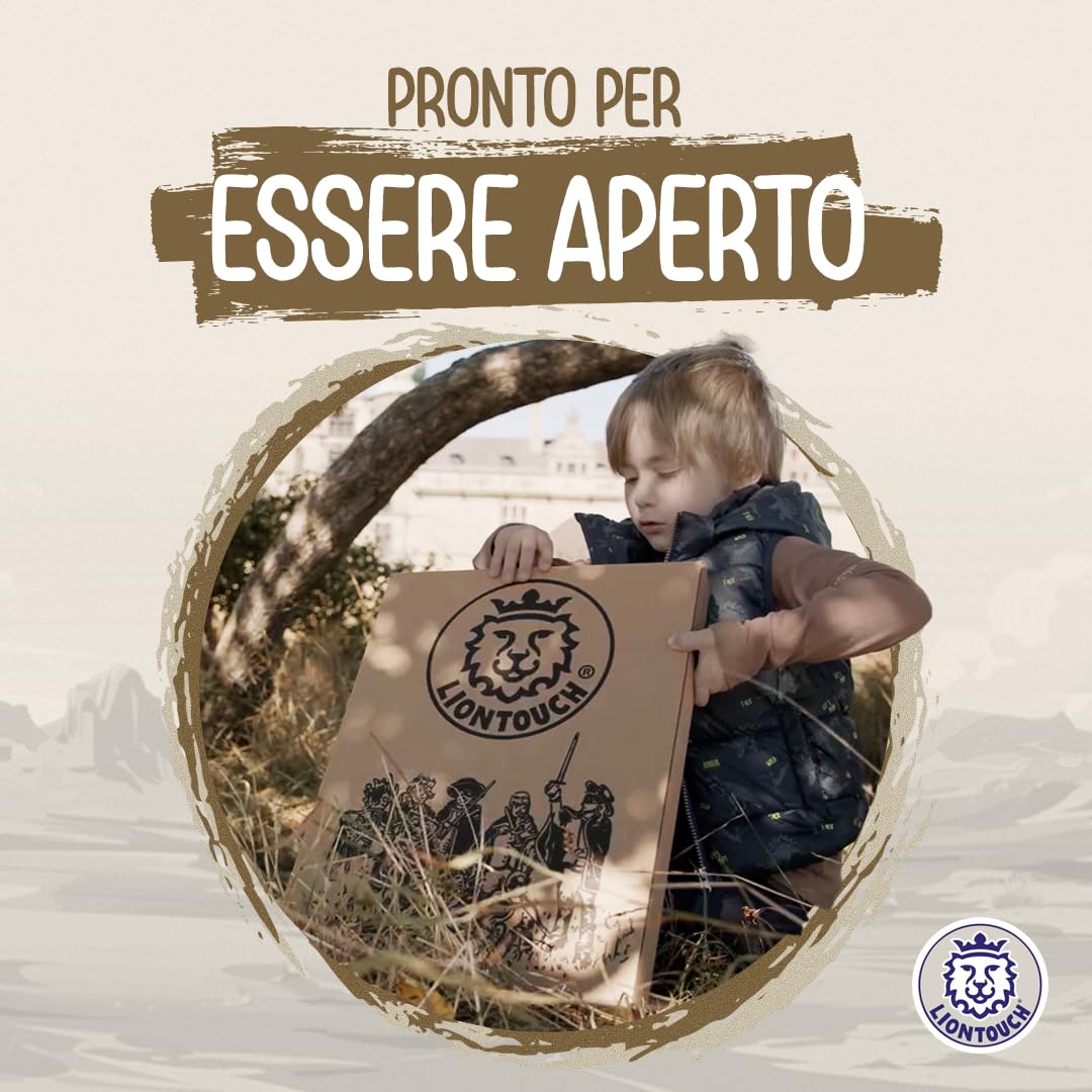 Liontouch - Set Z-Bandit - Spada Giocattolo, Maschera e Cappello per Avengers | Per Bambini/Bambine dai 3 agli 8 anni | Gommapiuma Resistente e Sicura | Costumi e travestimenti per Giochi di Ruolo