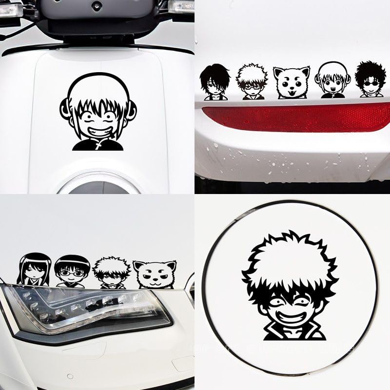 銀魂 ステッカー 坂田銀時 土方十四郎 沖田総悟 神楽 志村新八 山崎退 3年Z組銀八先生 ステッカーセット／土方十四郎・沖田総悟