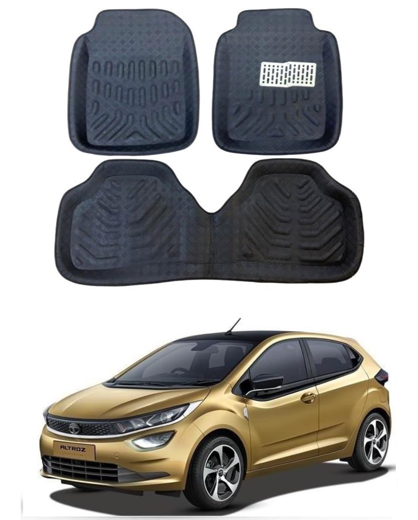 Arneja 3D/4D Car Floor Foot mats for Tata Altroz (Model Year 2020