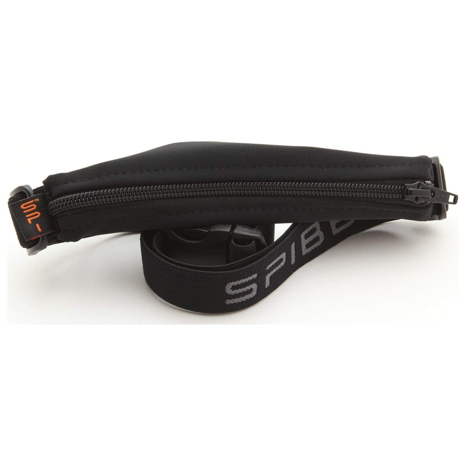 SPIbelt Unisex Spandex Personal Items Belt Pocket Black AD