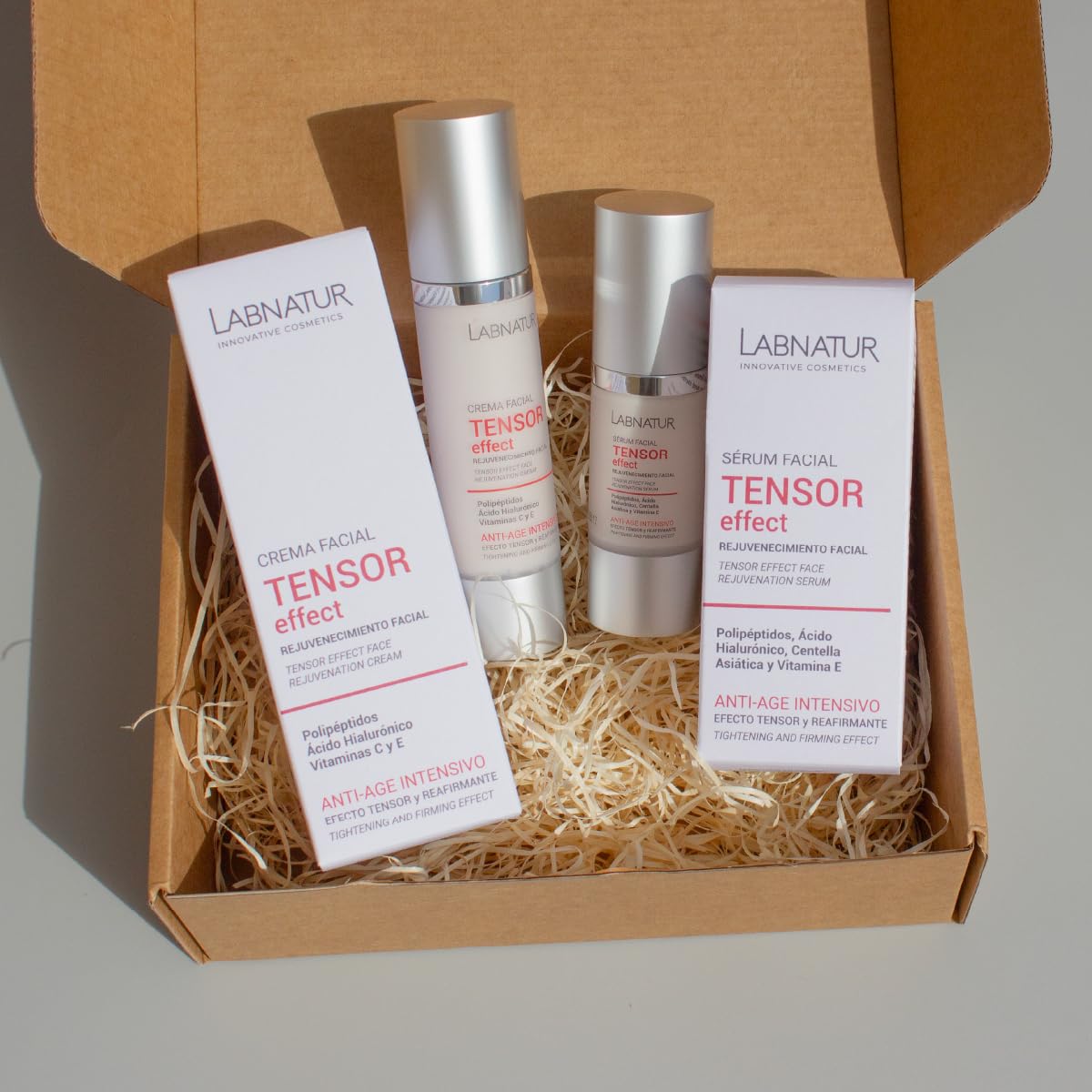 Pack Cosmética Anti-Aging Tensor Effect - Natural y Vegano - Labnatur