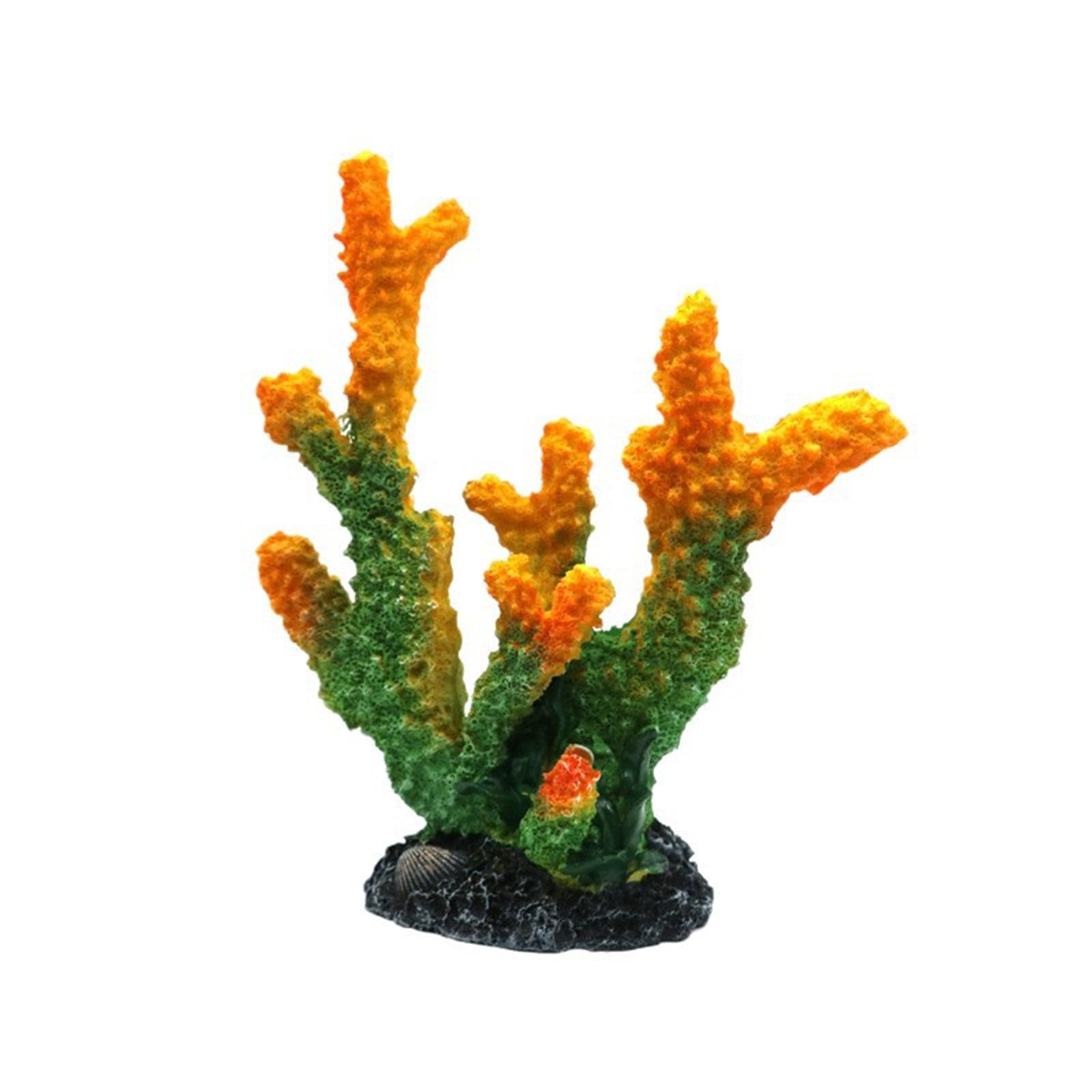 Kaeltsyn Aquariums Landscape Artificial Plant Fish Tanks Landscaping for Shrimp Breeding Landscape Ornaments Craft Realistic Marinepark Bushes