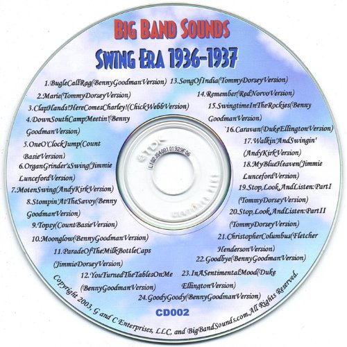 Play Swing Era 1936-1937 - Cd002 by Big Band Sounds on Amazon Music
