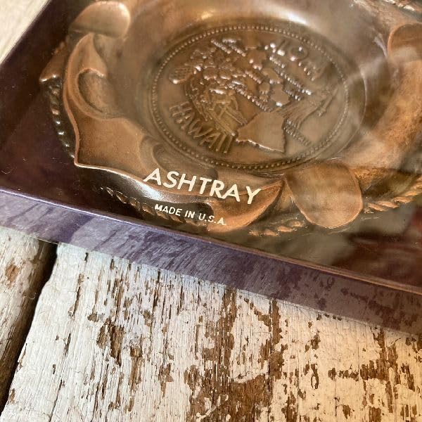 Amazon.co.jp: USA製 ヴィンテージ ハワイアッシュトレイ灰皿アンカー