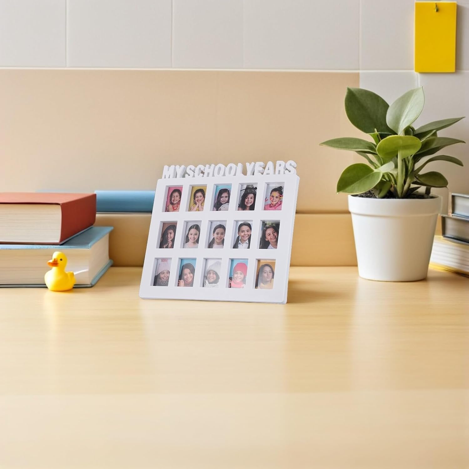 Picture Frame Growth White Children School Years Recording