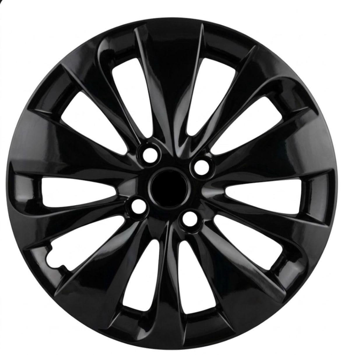 car Wheel Cover Full Black for Baleno 15inch (4pc)-image-0