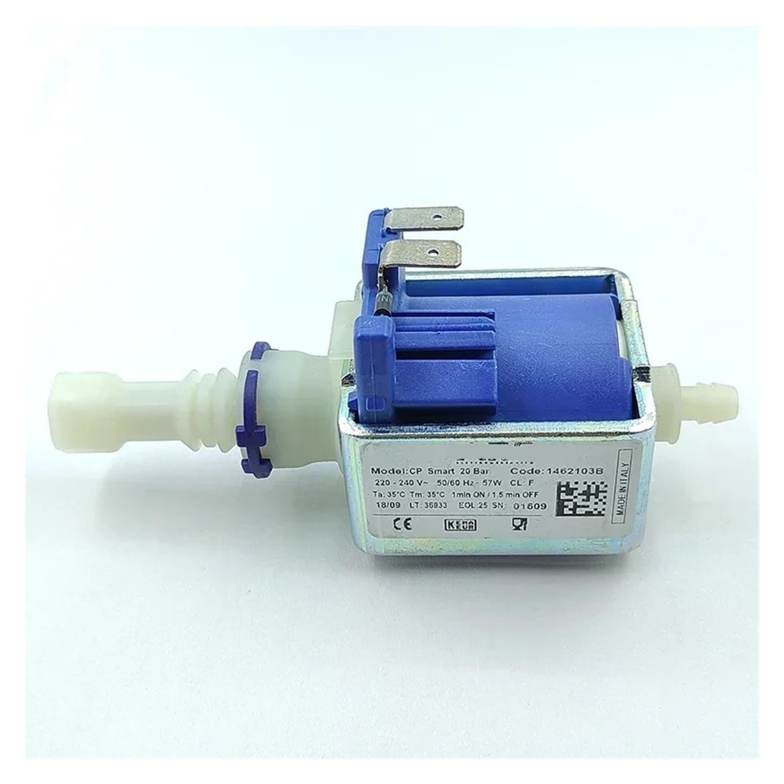Compatible Avec ARS, AC 220V 230V 240V 57W Mini Pompe Électromagnétique For Machine À Café Pompe À Eau Pompe À Piston CP Smart 20 BAR Débit Haute Pression