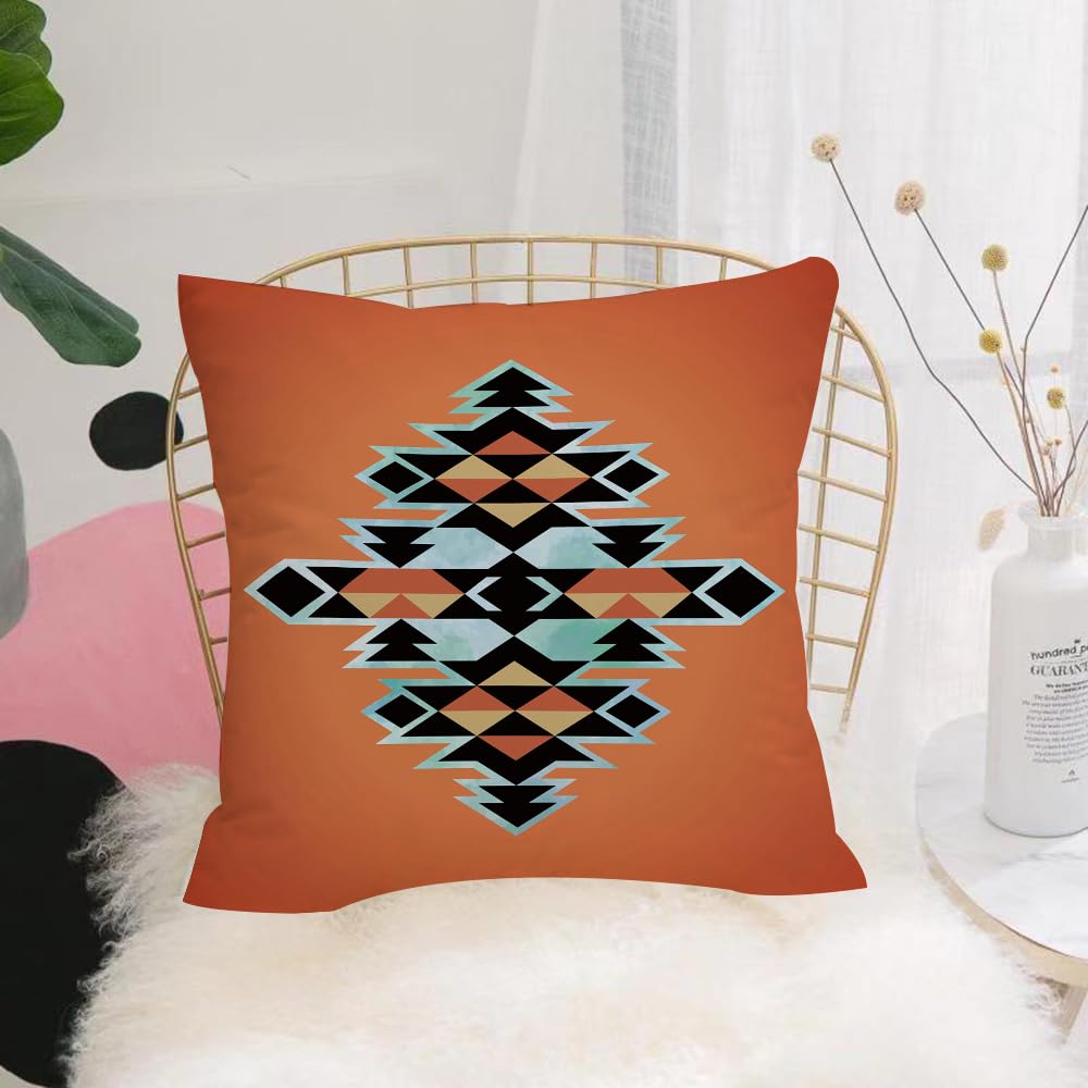 Hyosxw Navajo Aztec Textile Inspiration Pattern. Na - A3 Cushion Cover,Throw Pillow Case Home Decorative For Living Room Bedroom Sofa Chair 18X18 Inch,,Pillowcase 45X45cm