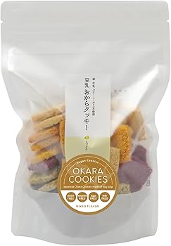 Amazon.co.jp: おからクッキー 大袋 40枚入1袋 十二本舗 十二堂
