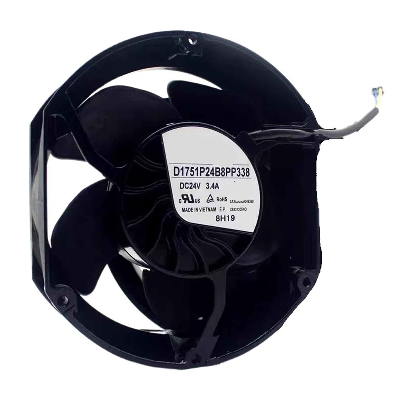 YUIDVJQWS D1751P24B8PP338 24V 3.4A 17251 172 * 172 * 51mm Cooling Fan