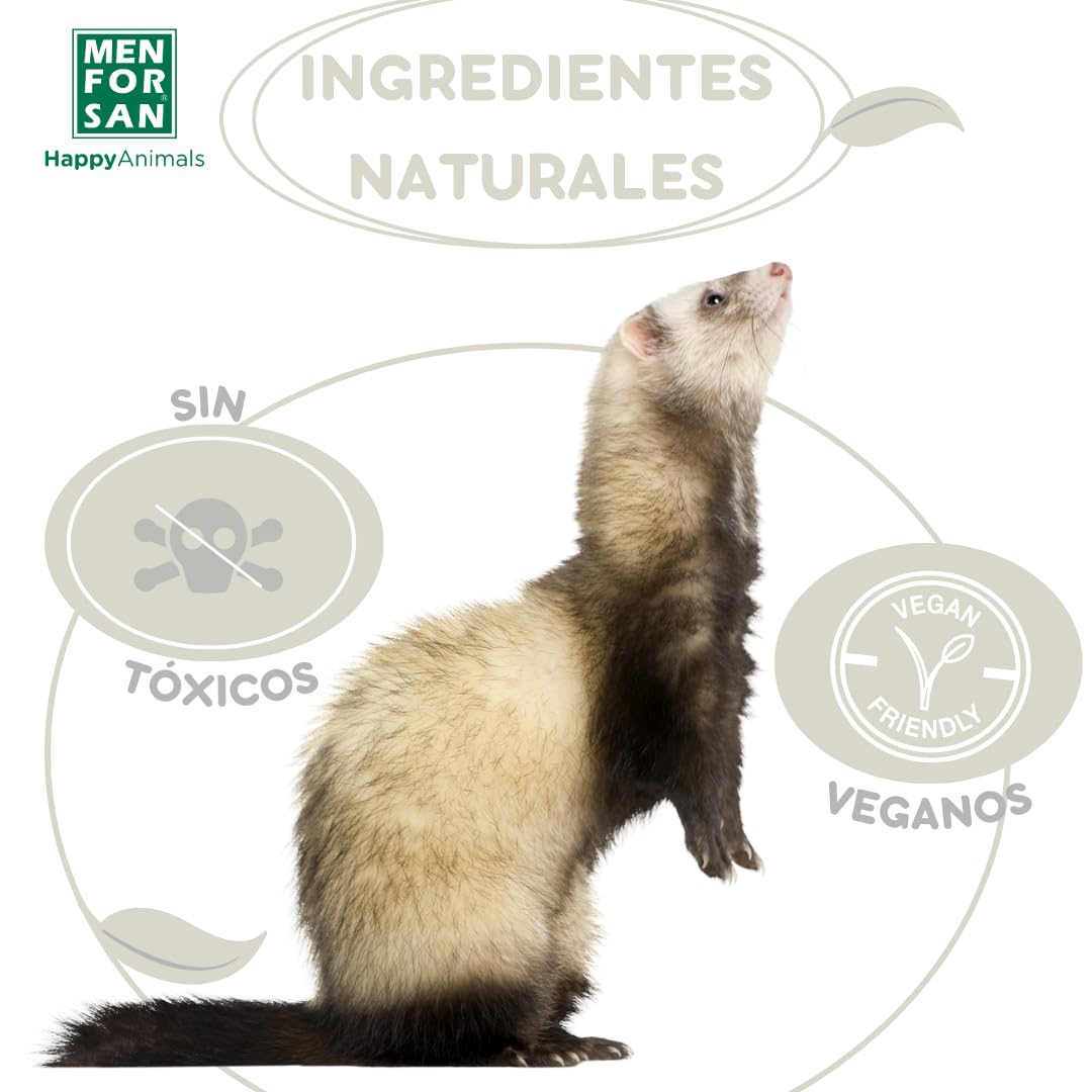 MENFORSAN Shampooing Répulsif en Poudre pour Rongeurs 250gr, Nettoyage à Sec Vegan
