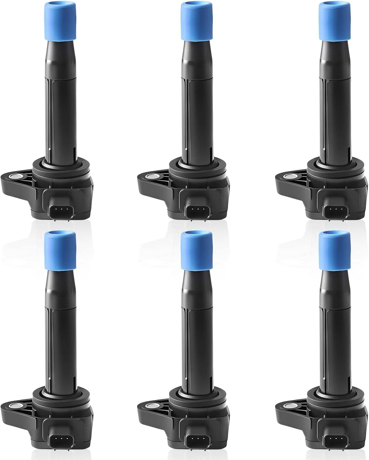 FAERSI Set of 6 Ignition Coils Pack Compatible with Acura RL TL TSX ZDX MDX RDX Honda Accord Crosstour Odyssey Touring EX-L Pilot Ridgeline 2008-2017 V6 3.5L 3.7L Coil for UF603 C1624 5C1681 E1103