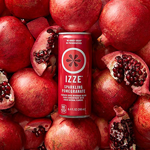 IZZE Pomegranate Sparkling Juice 24 Pack - Image 4