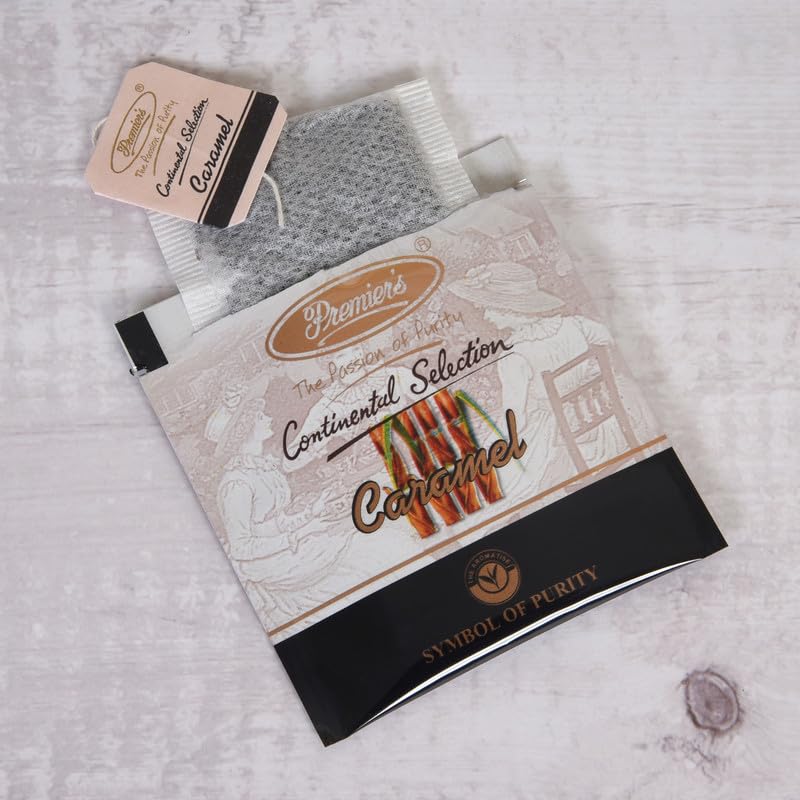 Té negro sabor caramelo en saquitos 25 unidades miniatura 5