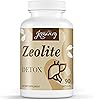 Zeolite Detox Capsules, Organic Activated Charcoal, Bentonite Clay, 1-2 µm Clinoptilolite, Maximum Absorption, Gut Liver Detox Cleanse Full Body for Women Men, 90 Capsules