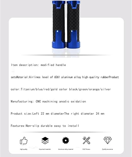 Miniatura 7 de Motorcycle Handlebar Grips for MT125 MT-125 MT 125 XSR900 XSR700 MT-03 MT 01 Handlebar Grips Plugs Slider Handle Bar Ends 2021 New Motorcycles