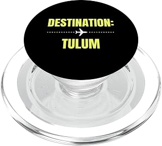 Destination Tulum Travel Vacation Holiday Tourist PopSockets PopGrip for MagSafe