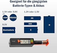TFA Dostmann BatteryCheck digitális elemteszter AAA AA C D gombelem 9V 2