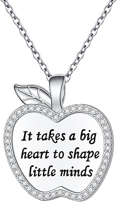 YinShan S925 Sterling Silver Nurse/Doctor/Police/Teacher/Yogas Pendant Necklace for Women Mothers Day Graduation Jewelry Gift